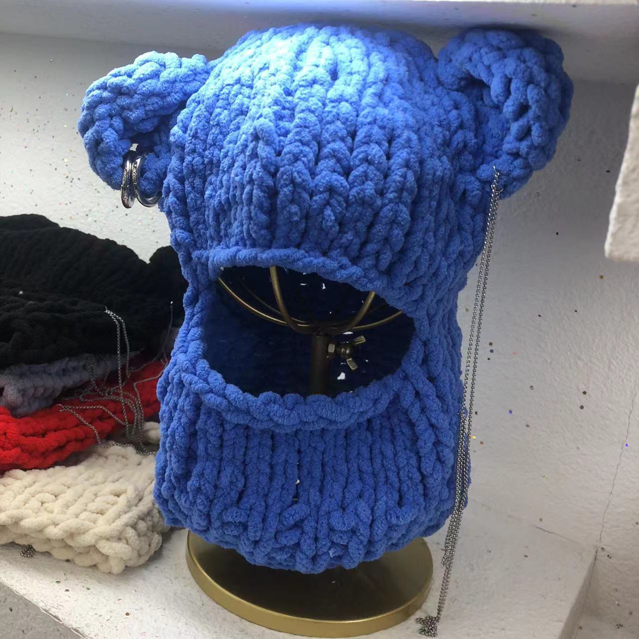 New Bear Ears Knitted Hat