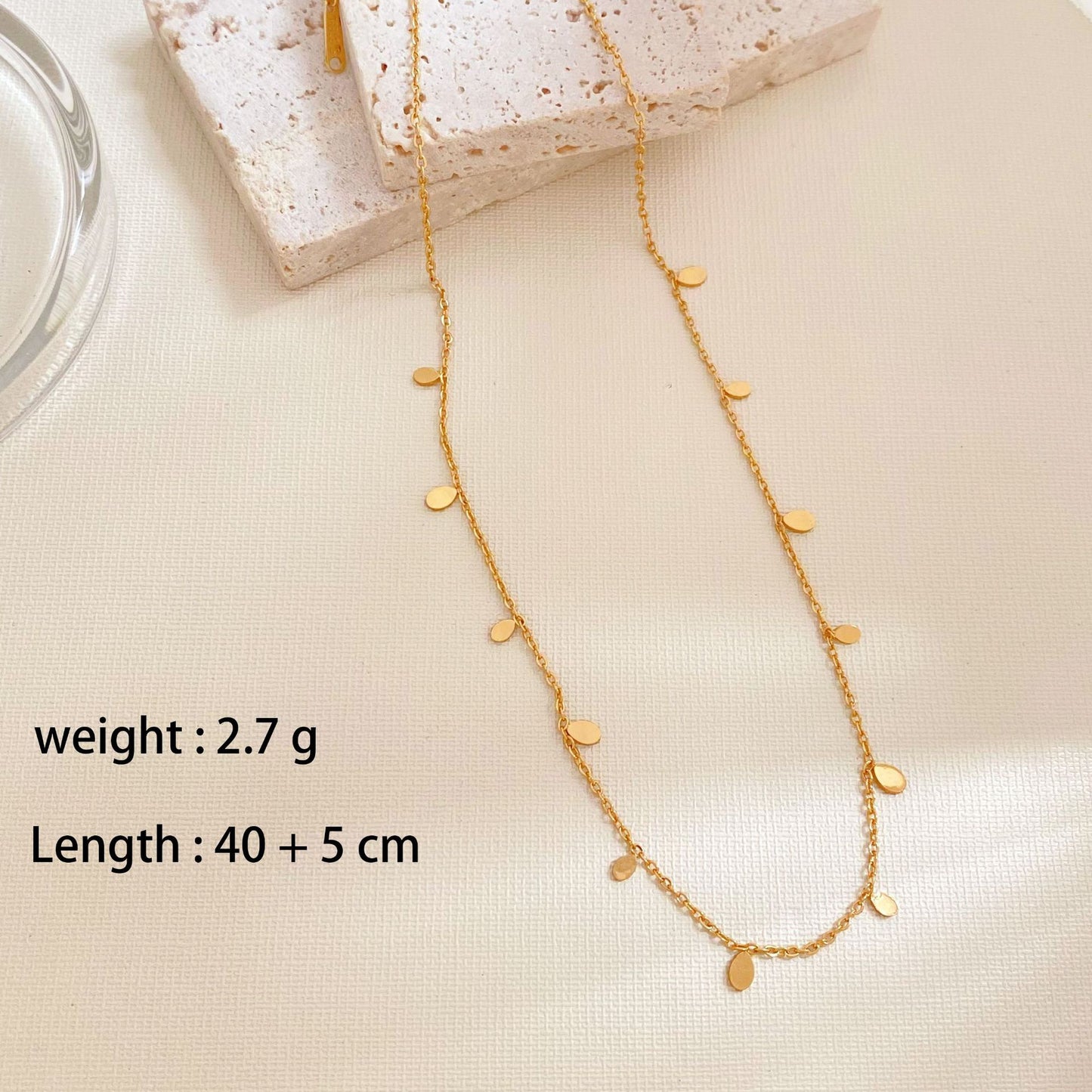 Round Necklace Affordable Luxury Fashion Women