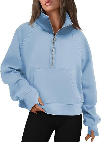 Loose Lapel Fleece-lined Sweater Women