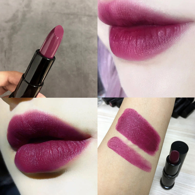 Dark Purple Chocolate Brown Matte Lipstick