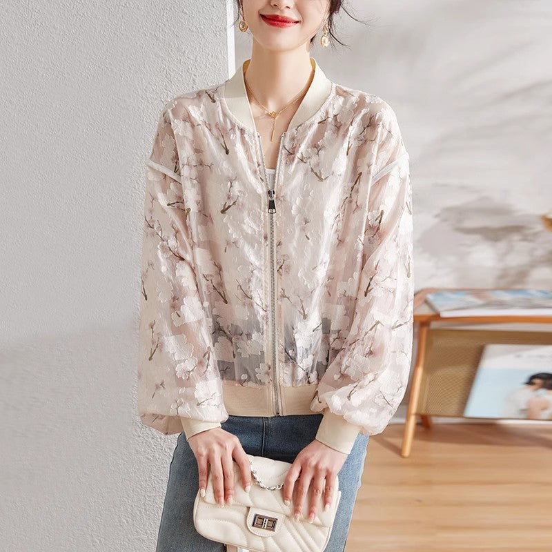 Small-sized Women's Large Size Thin Jacket