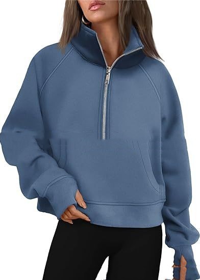 Loose Lapel Fleece-lined Sweater Women