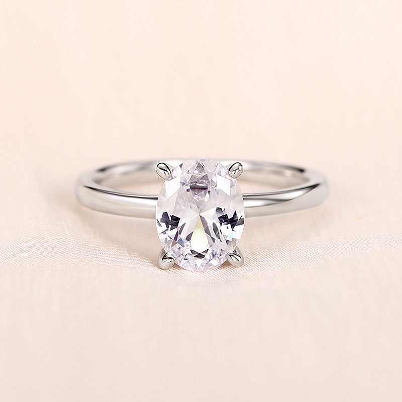 Oval Masonry Ring For Women