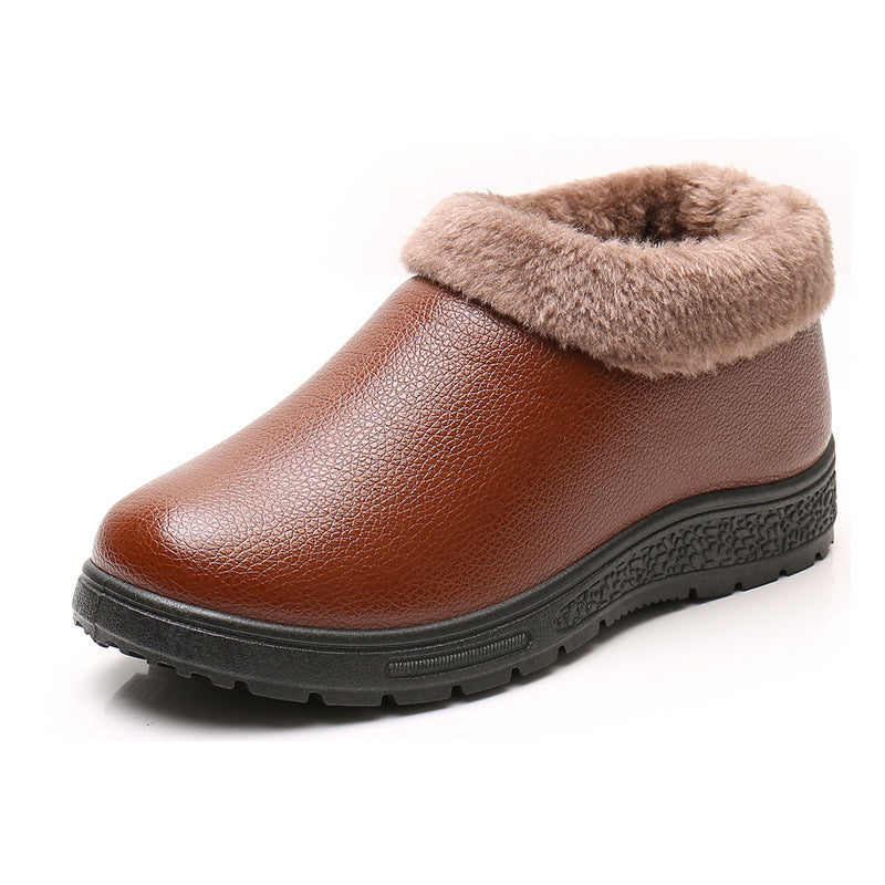 Winter Lady Old Cloth Shoes Non Slip