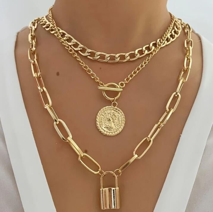 Women's Light Luxury Temperament Necklace Set
