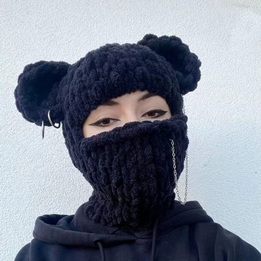 New Bear Ears Knitted Hat
